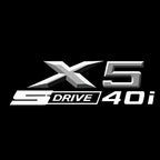 BMW M3 LOGO PROJECTOR LIGHTS Nr.24 (الكمية 1 = 1 مجموعة / 2 أضواء باب)