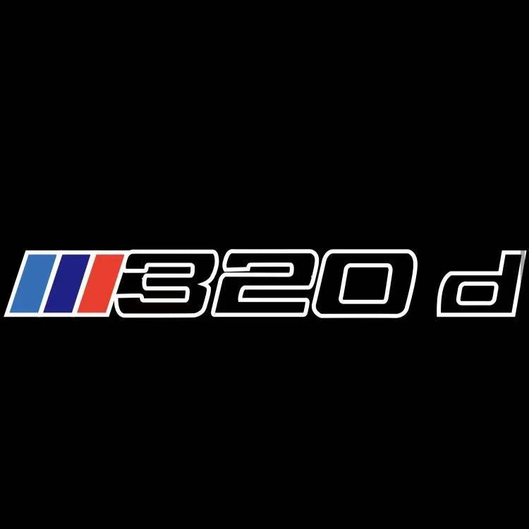 BMW M3 LOGO PROJECTOR LIGHTS Nr.24 (الكمية 1 = 1 مجموعة / 2 أضواء باب)