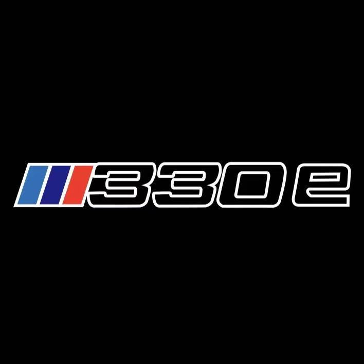 BMW M3 LOGO PROJECTOR LIGHTS Nr.24 (الكمية 1 = 1 مجموعة / 2 أضواء باب)
