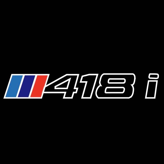 BMW M3 LOGO PROJECTOR LIGHTS Nr.24 (الكمية 1 = 1 مجموعة / 2 أضواء باب)