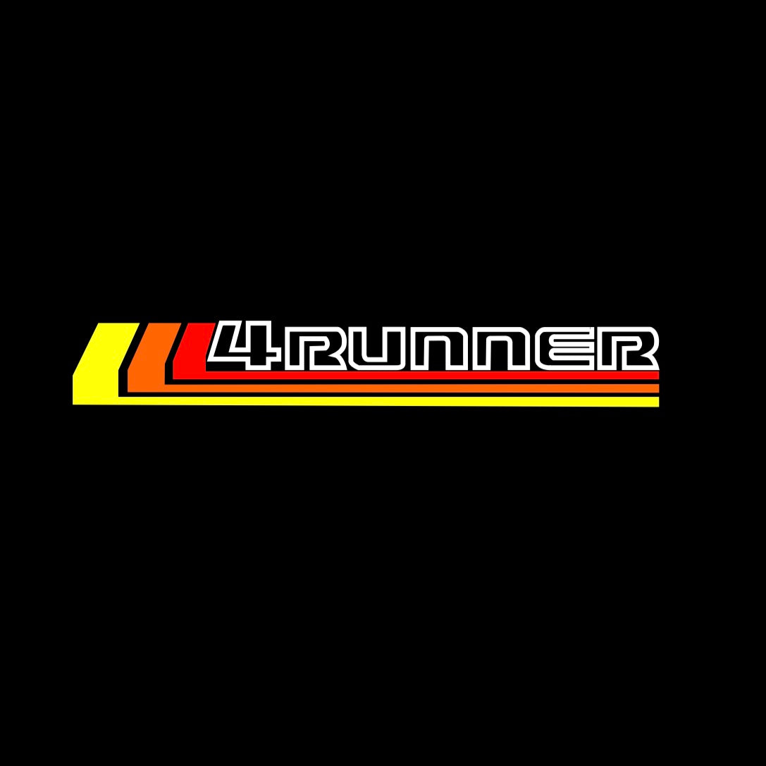 TOYOTA  4RUNNER  LOGO PROJECROTR LIGHTS  (quantity 1 = 1 sets/2 door lights) Nr.0GP06
