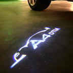 AUDI  A4 LOGO PROJECTOT LIGHTS  (quantity 1 = 2 Logo Films /2 door lights）Nr.12B79