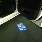 AUDI LOGO PROJECTOT LIGHTS Nr.120 (الكمية 1 = 2 Logo Films /2 أضواء الباب)