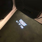 AUDI LOGO PROJECTOT LIGHTS Nr.19 (الكمية 1 = 2 Logo Films /2 أضواء الباب)