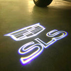 AUDI LOGO PROJECTOT LIGHTS Nr.19 (الكمية 1 = 2 Logo Films /2 أضواء الباب)