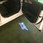 AUDI LOGO PROJECTOT LIGHTS Nr.19 (الكمية 1 = 2 Logo Films /2 أضواء الباب)