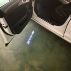 AUDI LOGO PROJECTOT LIGHTS Nr.19 (الكمية 1 = 2 Logo Films /2 أضواء الباب)