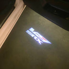 AUDI LOGO PROJECTOT LIGHTS Nr.19 (الكمية 1 = 2 Logo Films /2 أضواء الباب)
