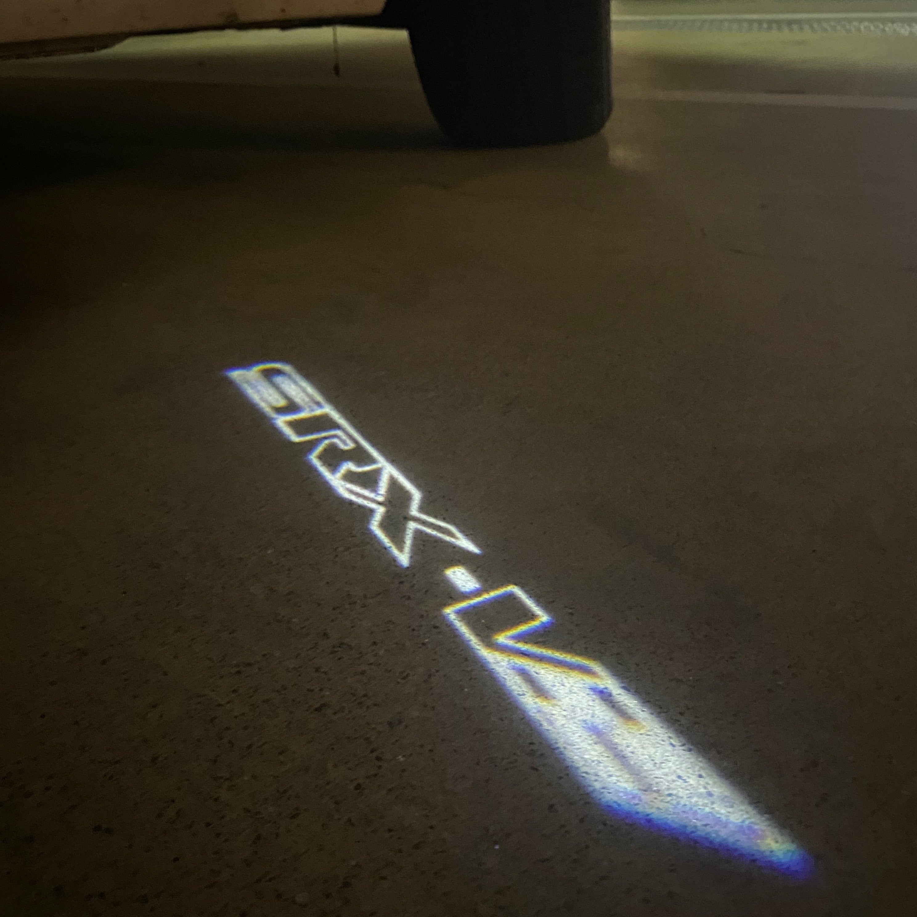 AUDI LOGO PROJECTOT LIGHTS Nr.19 (الكمية 1 = 2 Logo Films /2 أضواء الباب)