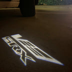 AUDI LOGO PROJECTOT LIGHTS Nr.19 (الكمية 1 = 2 Logo Films /2 أضواء الباب)