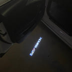 AUDI LOGO PROJECTOT LIGHTS Nr.19 (الكمية 1 = 2 Logo Films /2 أضواء الباب)