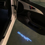 AUDI LOGO PROJECTOT LIGHTS Nr.19 (الكمية 1 = 2 Logo Films /2 أضواء الباب)