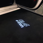 AUDI LOGO PROJECTOT LIGHTS Nr.120 (الكمية 1 = 2 Logo Films /2 أضواء الباب)