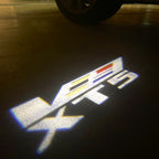 AUDI LOGO PROJECTOT LIGHTS Nr.19 (الكمية 1 = 2 Logo Films /2 أضواء الباب)