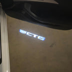 AUDI LOGO PROJECTOT LIGHTS Nr.19 (الكمية 1 = 2 Logo Films /2 أضواء الباب)