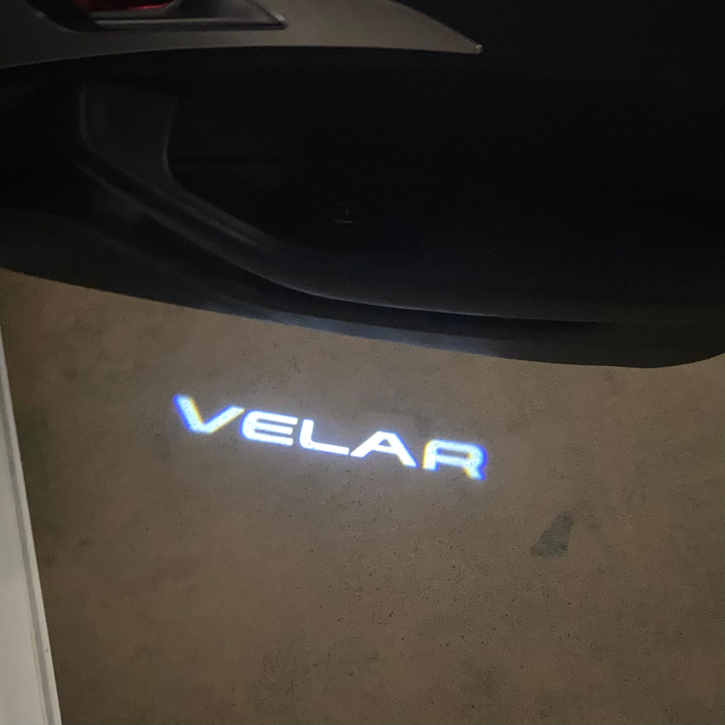 Land Rover LOGO PROJECROTR LIGHTS Nr.04 (الكمية 1 = 1 مجموعة / 2 أضواء باب)