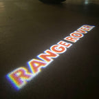 Land Rover LOGO PROJECROTR LIGHTS Nr.04 (الكمية 1 = 1 مجموعة / 2 أضواء باب)