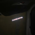 Land Rover LOGO PROJECROTR LIGHTS Nr.04 (الكمية 1 = 1 مجموعة / 2 أضواء باب)