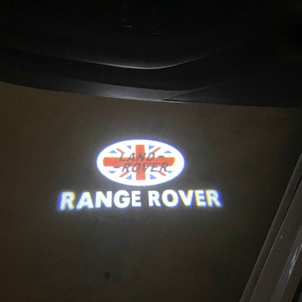 Land Rover LOGO PROJECROTR LIGHTS Nr.04 (الكمية 1 = 1 مجموعة / 2 أضواء باب)