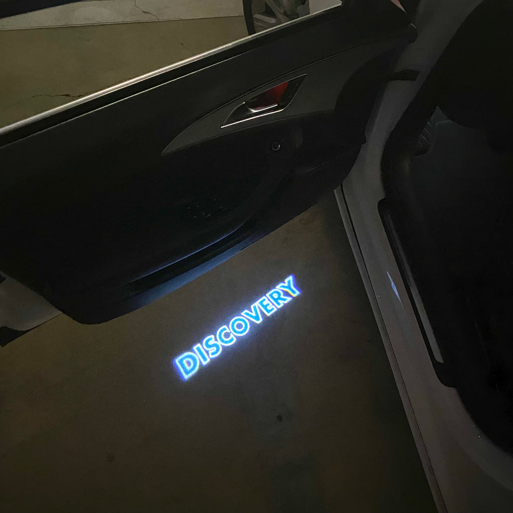 Land Rover LOGO PROJECROTR LIGHTS Nr.04 (الكمية 1 = 1 مجموعة / 2 أضواء باب)