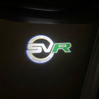 Land Rover LOGO PROJECROTR LIGHTS Nr.04 (الكمية 1 = 1 مجموعة / 2 أضواء باب)