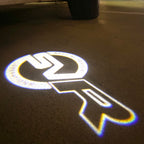 Land Rover LOGO PROJECROTR LIGHTS Nr.04 (الكمية 1 = 1 مجموعة / 2 أضواء باب)