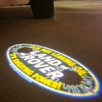 Land Rover LOGO PROJECROTR LIGHTS Nr.04 (الكمية 1 = 1 مجموعة / 2 أضواء باب)