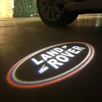 Land Rover LOGO PROJECROTR LIGHTS Nr.04 (الكمية 1 = 1 مجموعة / 2 أضواء باب)