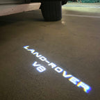 Land Rover LOGO PROJECROTR LIGHTS Nr.04 (الكمية 1 = 1 مجموعة / 2 أضواء باب)