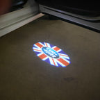 Land Rover LOGO PROJECROTR LIGHTS Nr.04 (الكمية 1 = 1 مجموعة / 2 أضواء باب)