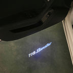 PORSCHE Boxster S LOGO PROJECTOT LIGHTS Nr.17 (الكمية 1 = 2 شعار فيلم / 2 أضواء باب)