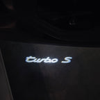 بورشه الأصلي LOGO PROJECTOT أضواء Nr.03 (كمية 1 = 2 شعار فيلم / 2 أضواء الباب)