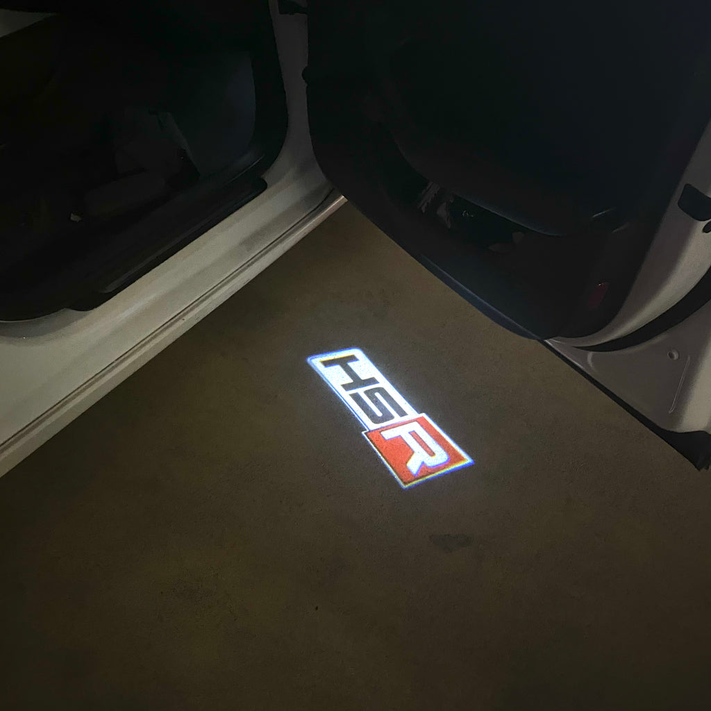 Land Rover LOGO PROJECROTR LIGHTS Nr.04 (الكمية 1 = 1 مجموعة / 2 أضواء باب)