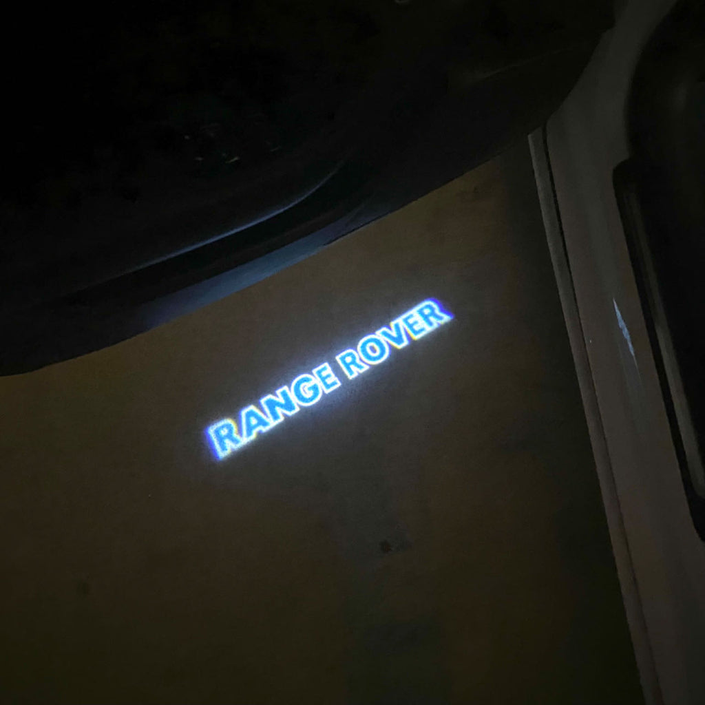 Land Rover LOGO PROJECROTR LIGHTS Nr.04 (الكمية 1 = 1 مجموعة / 2 أضواء باب)