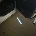 AUDI LOGO PROJECTOT LIGHTS Nr.19 (الكمية 1 = 2 Logo Films /2 أضواء الباب)