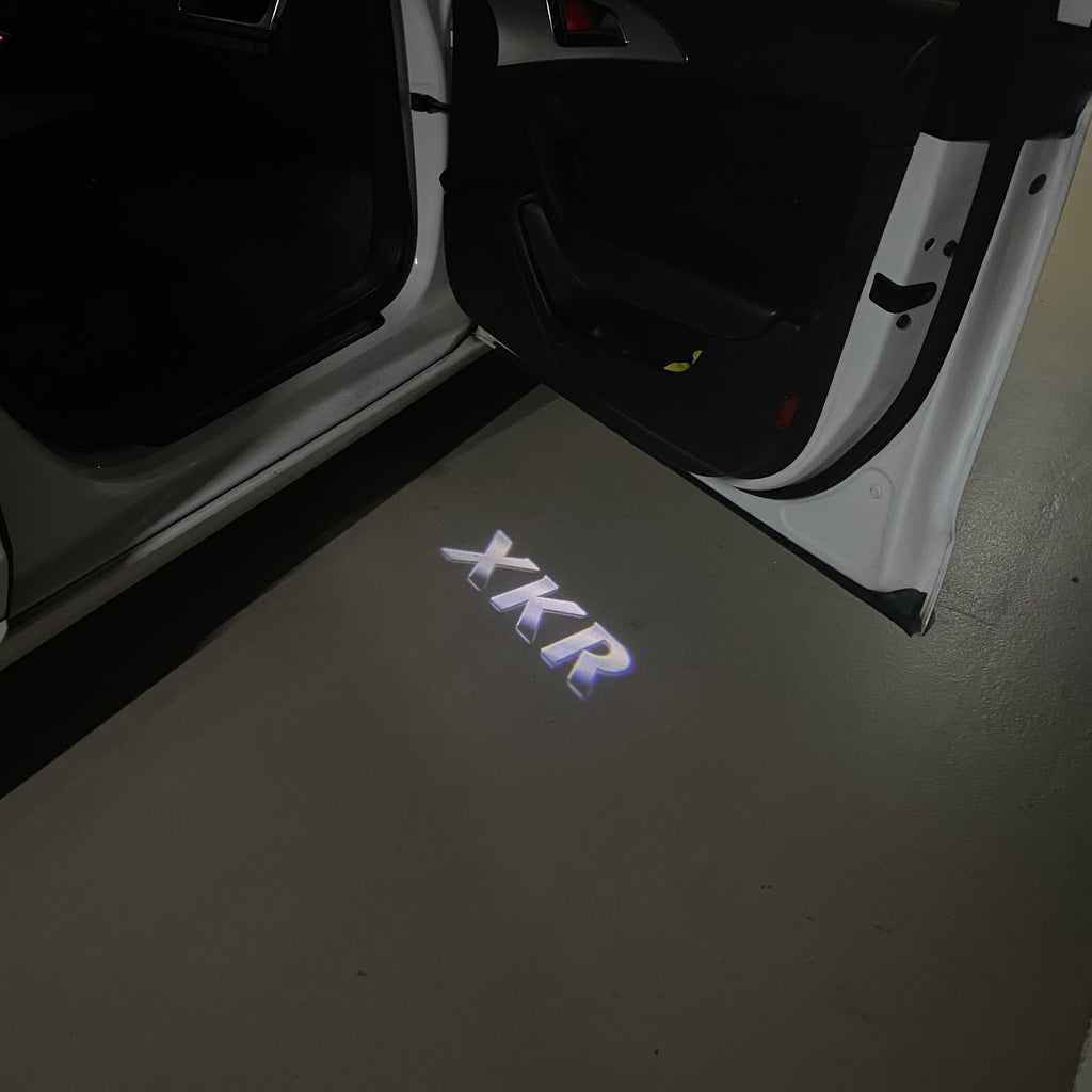 JAGUAR LOGO مشروع الاضواء رقم 60 (الكمية 1 = 1 مجموعة / 2 أضواء للباب 2)