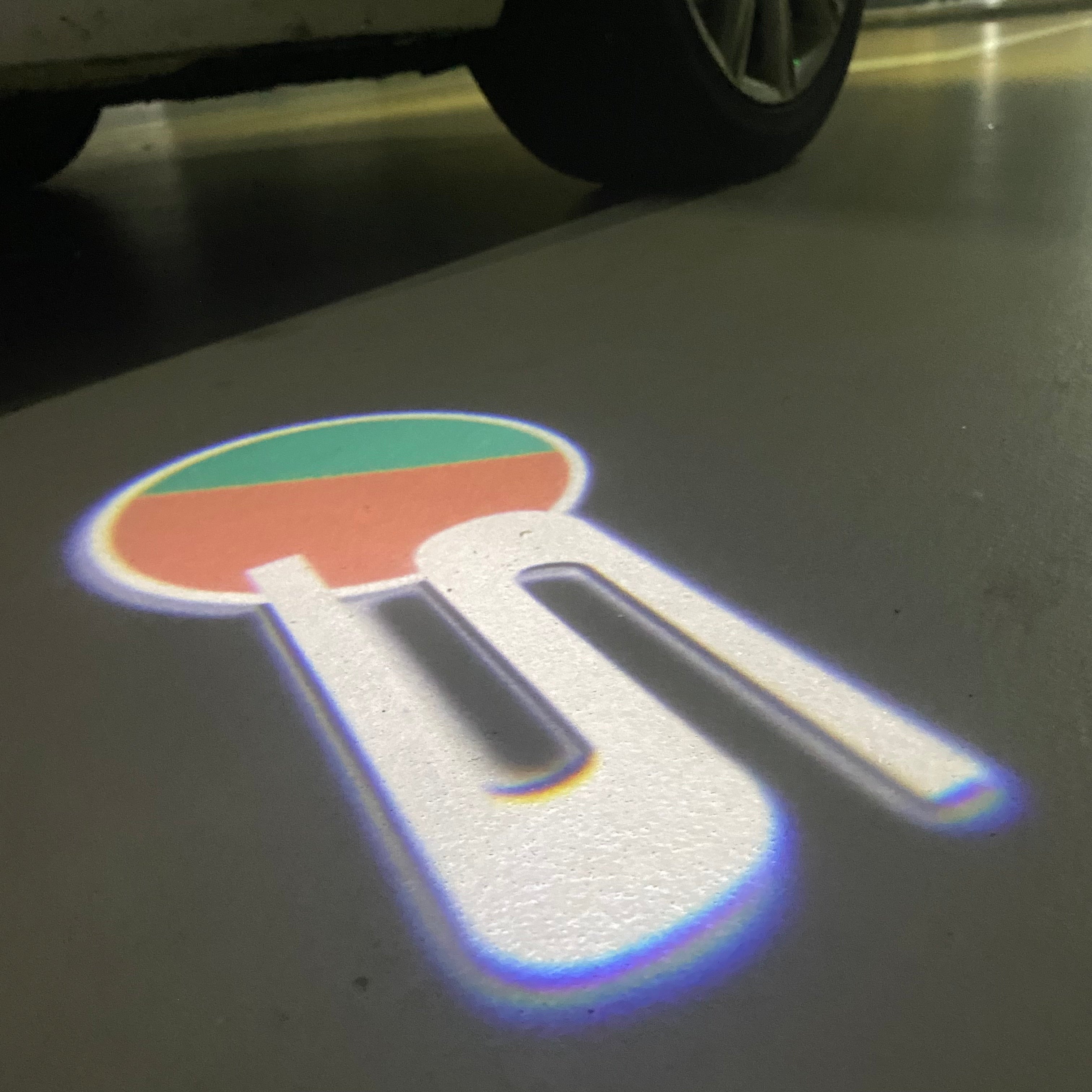 جاكوار LOGO PROJECROTR أضواء Nr.48 (الكمية 1 = 1 مجموعات / 2 أضواء الباب)