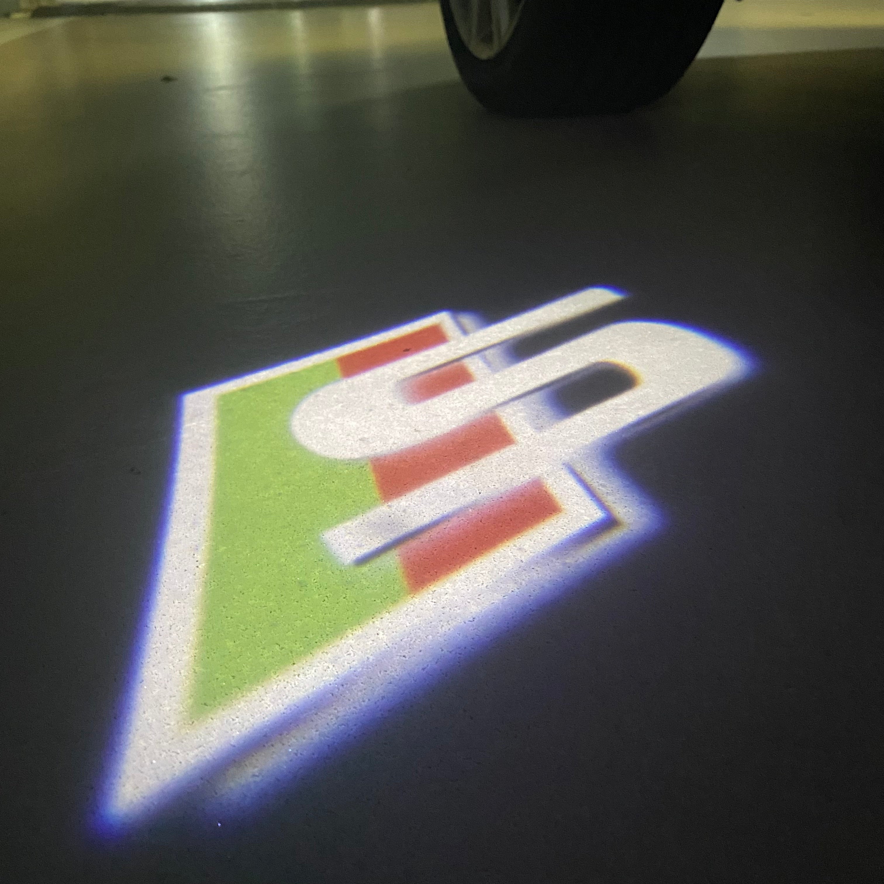 جاكوار LOGO PROJECROTR أضواء Nr.70 (الكمية 1 = 1 مجموعات / 2 أضواء الباب)