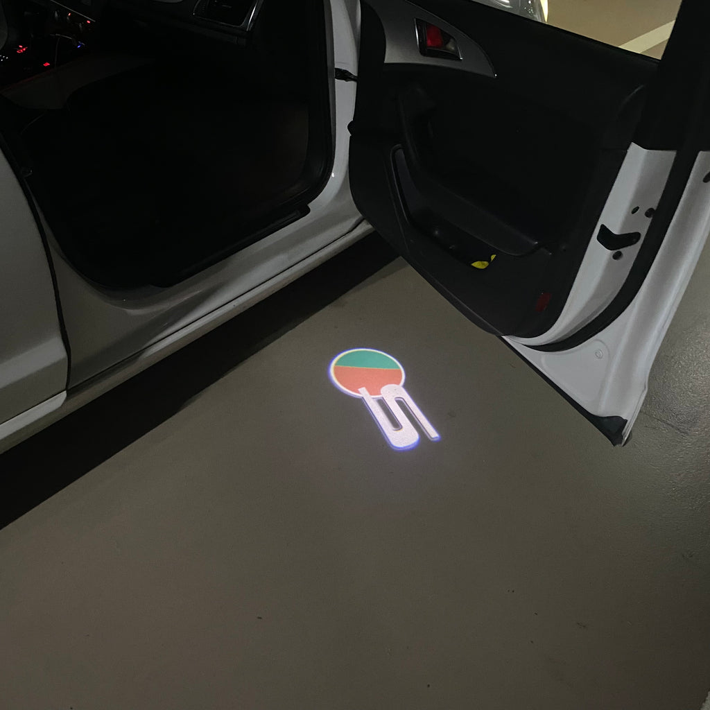 جاكوار LOGO PROJECROTR أضواء Nr.48 (الكمية 1 = 1 مجموعات / 2 أضواء الباب)