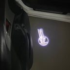 جاكوار LOGO PROJECROTR أضواء Nr.46 (الكمية 1 = 1 مجموعات / 2 أضواء الباب)