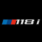 BMW M3 LOGO PROJECTOR LIGHTS Nr.24 (الكمية 1 = 1 مجموعة / 2 أضواء باب)