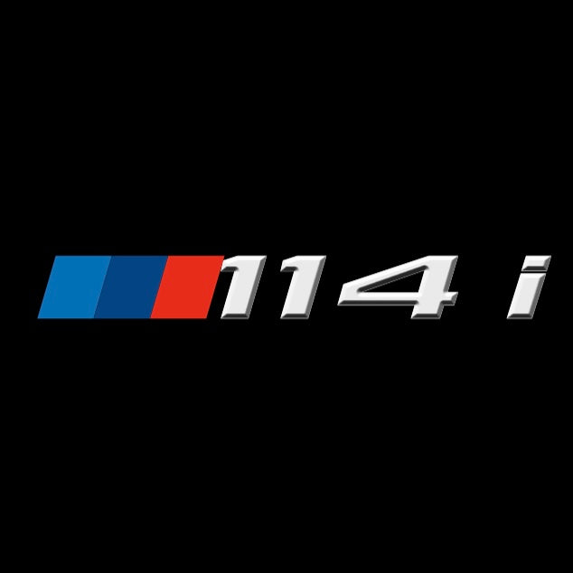 BMW M3 LOGO PROJECTOR LIGHTS Nr.24 (الكمية 1 = 1 مجموعة / 2 أضواء باب)