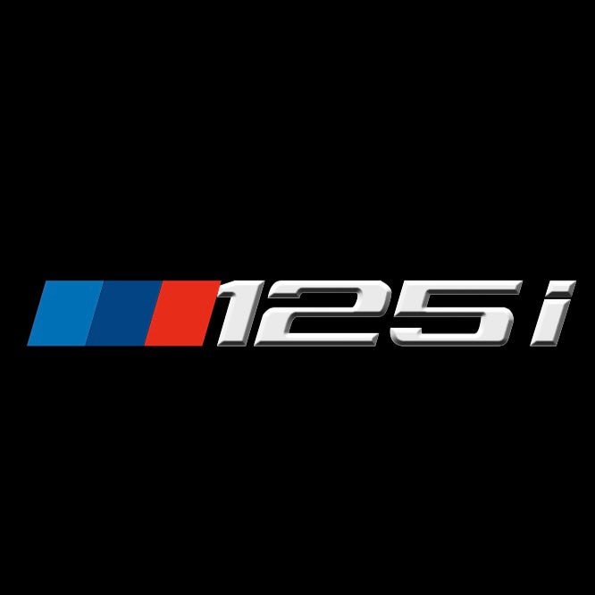 BMW M3 LOGO PROJECTOR LIGHTS Nr.24 (الكمية 1 = 1 مجموعة / 2 أضواء باب)
