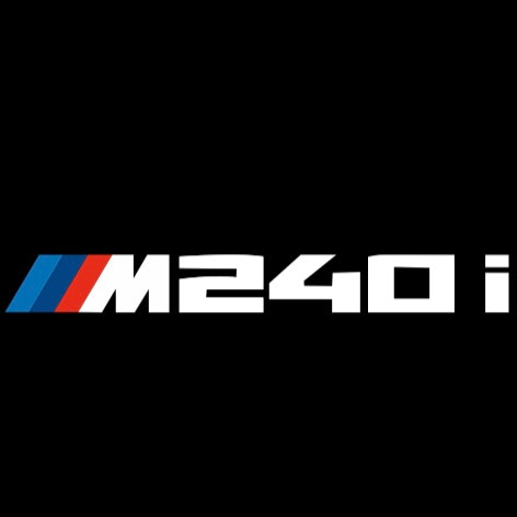 BMW M3 LOGO PROJECTOR LIGHTS Nr.24 (الكمية 1 = 1 مجموعة / 2 أضواء باب)