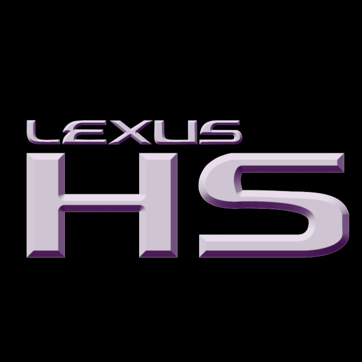 LEXUS HS  LOGO PROJECROTR LIGHTS (quantity 1 = 1 sets/2 door lights)Nr.01a65