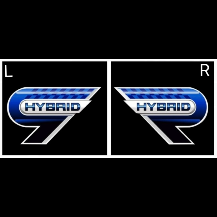 LEXUS  HYBRID  LOGO PROJECROTR LIGHTS (quantity 1 = 1 sets/2 door lights)Nr.01a61