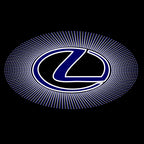 LEXUS Original LOGO PROJECROTR LIGHTS (quantity 1 = 1 sets/2 door lights)Nr.01a42