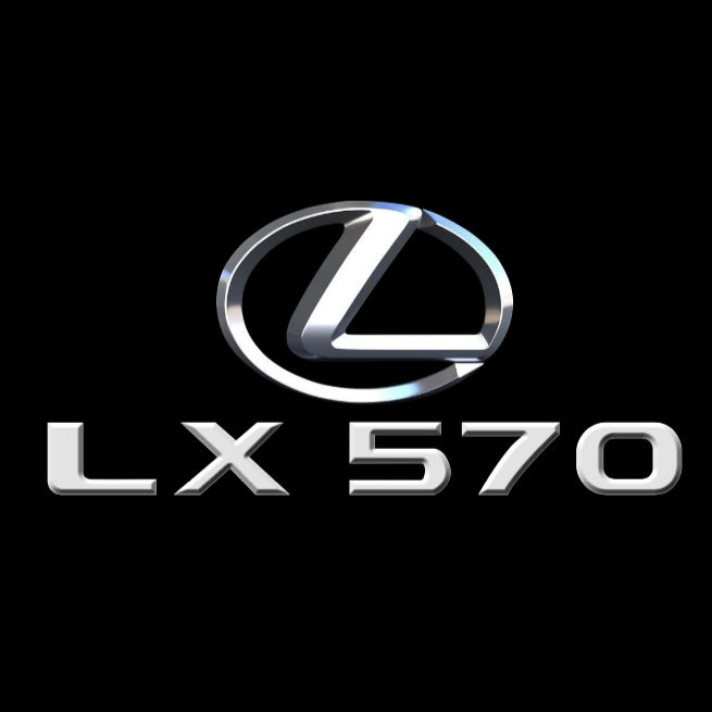 LEXUS LOGO PROJECTOR LIGHTS Nr.01 (الكمية 1 = 1 مجموعة / 2 أضواء باب)