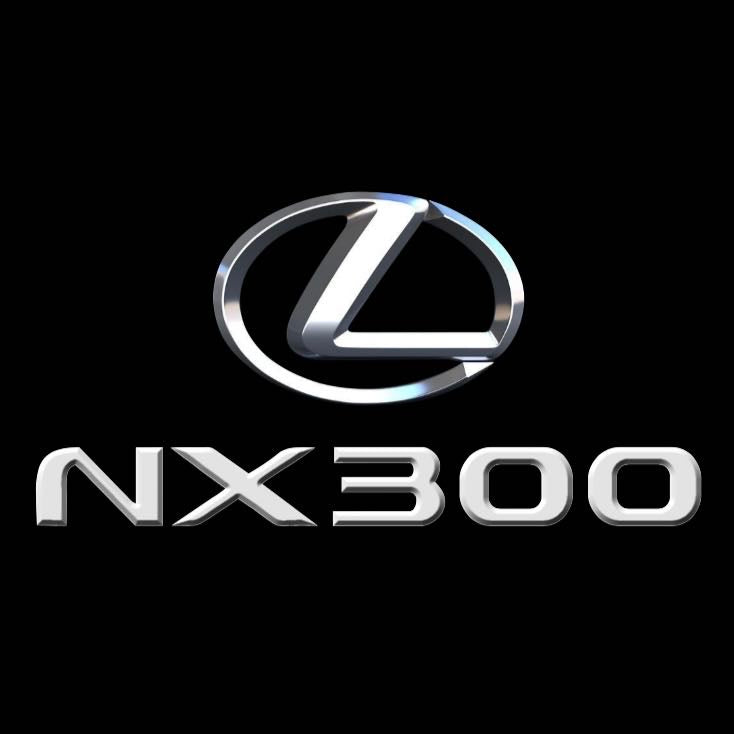 LEXUS LOGO PROJECTOR LIGHTS Nr.01 (الكمية 1 = 1 مجموعة / 2 أضواء باب)