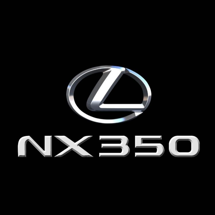 LEXUS LOGO PROJECTOR LIGHTS Nr.01 (الكمية 1 = 1 مجموعة / 2 أضواء باب)